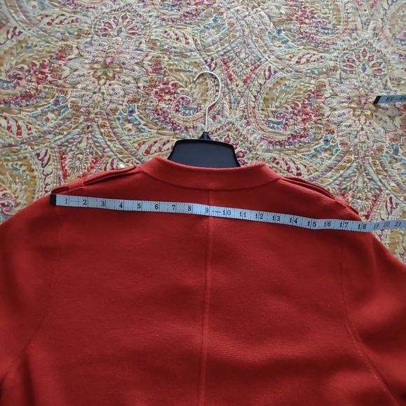 Talbots Merino Wool Blend Sweater Jacket, size 2X - Picture 10 of 10